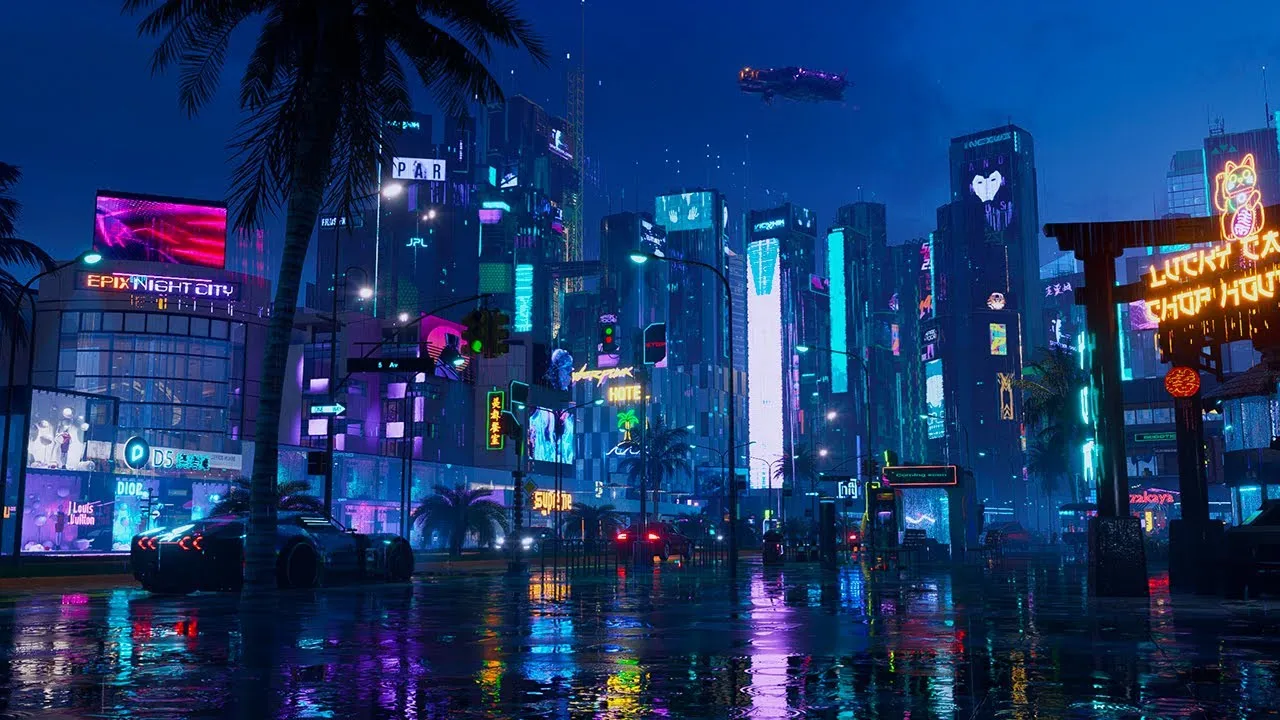 冰球突破 赛博不夜城全景 - 浮世绘娱乐城